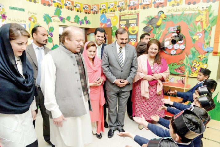 The education reforms programme was initiated by former prime minister Nawaz Sharif in Dec 2015 for the upgrading of all 423 educational institutions. — File photo