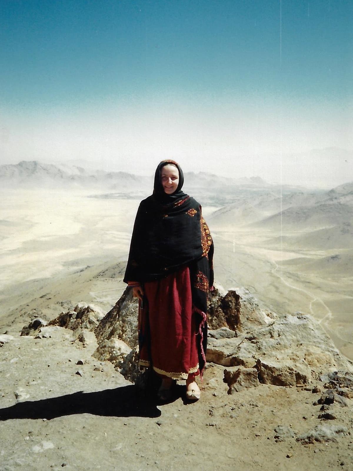 Mariam Abou Zahab in southern Afghanistan during the mid-1980s. Credit: Laurent Gayer