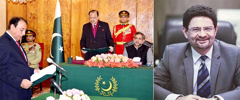 ISLAMABAD: Rana Mohammad Afzal takes oath as state minister for finance on Tuesday. Miftah Ismail has been appointed as adviser on finance, revenue and economic affairs with a status of federal minister.