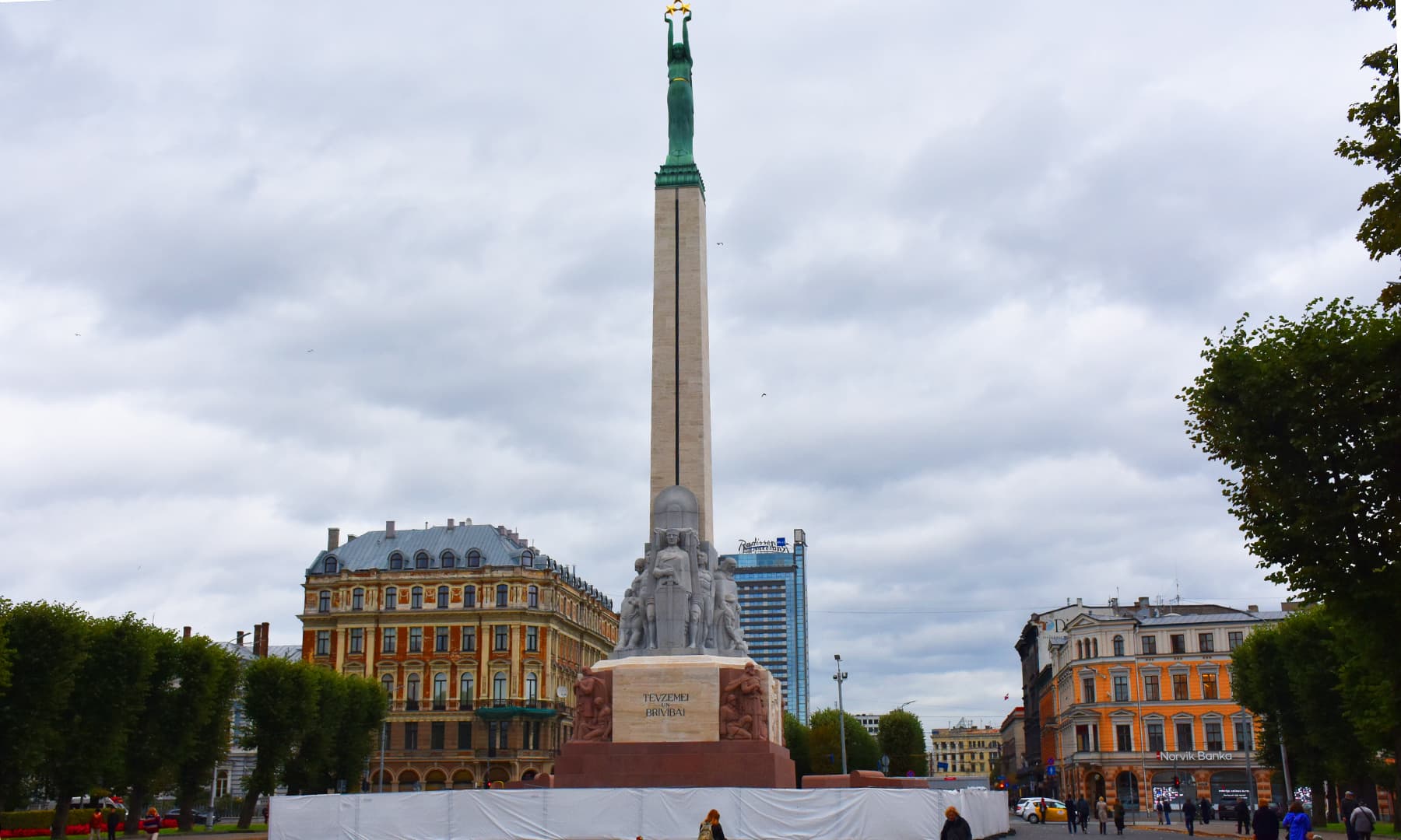 رگا مجمسہء آزادی&mdash;تصویر رمضان رفیق