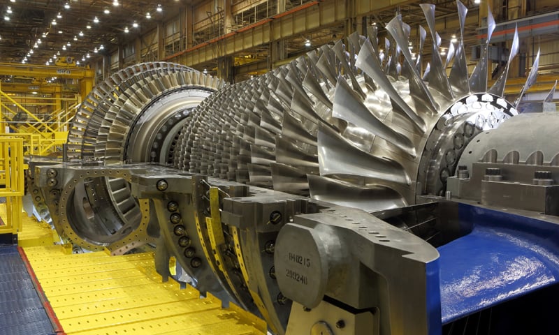 GE claims its state-of-the-art turbines are highly fuel-efficient and long-lasting. They are being installed in three power plants in Punjab under the CPEC framework.