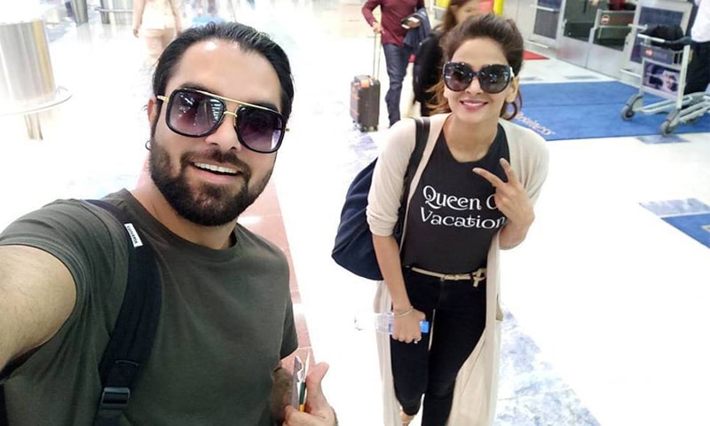 Yasir Hussain & Saba Qamar Yasir Hussain & Saba Qamar