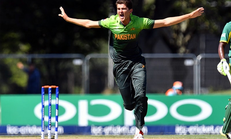 Shaheen Afridi in action — Twitter