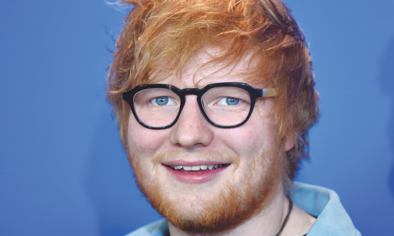 BRITISH singer-songwriter Ed Sheeran.—AFP BRITISH singer-songwriter Ed Sheeran.—AFP