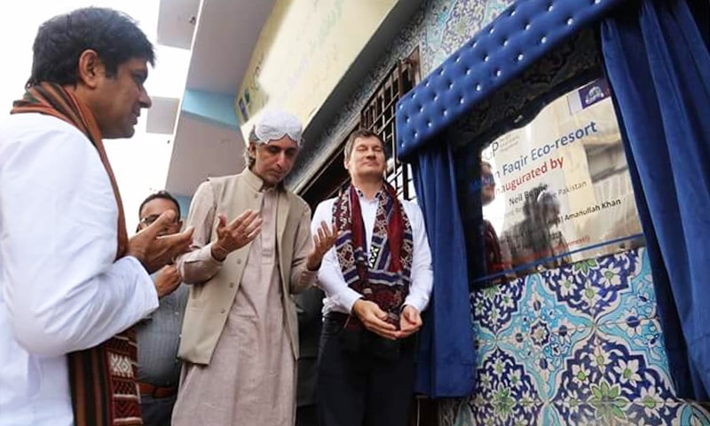 بھٹ شاہ میں مدن فقیر ریزورٹ کا افتتاح—تصویر شبینہ فراز