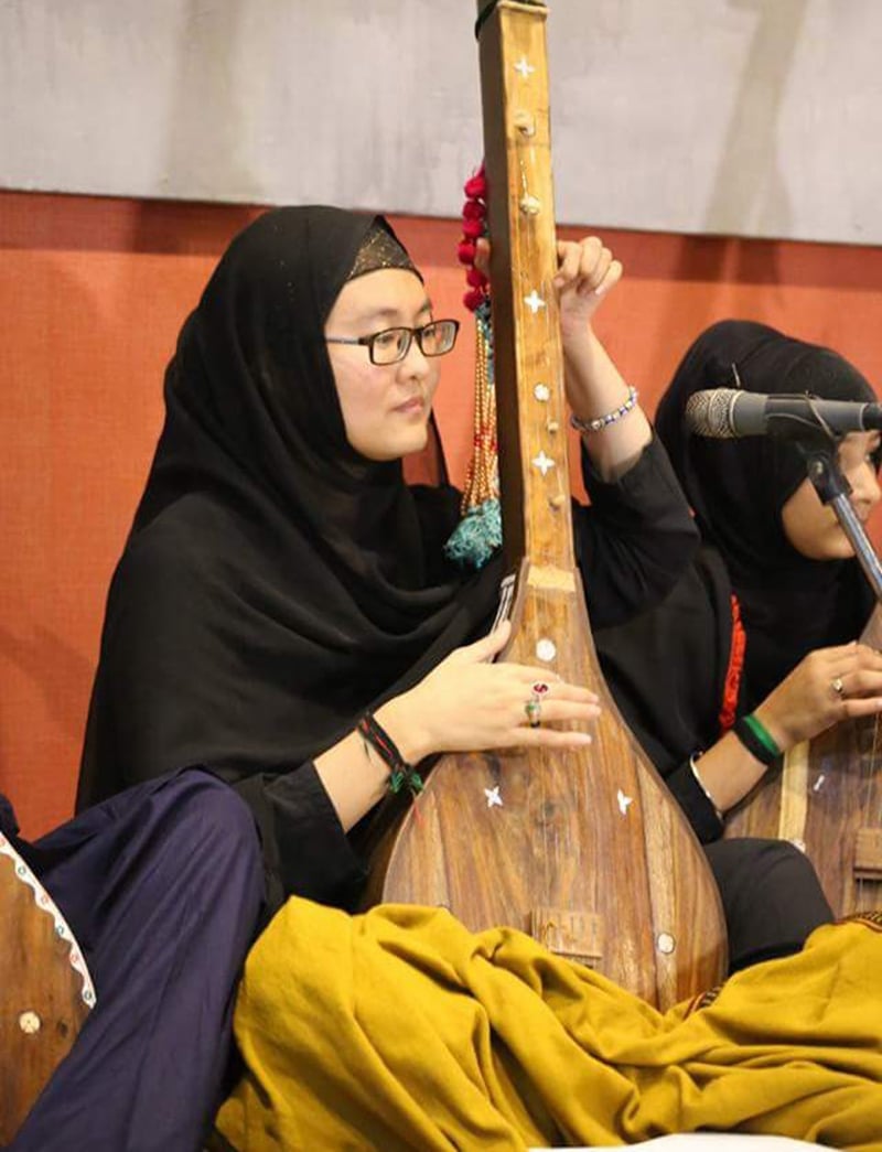 تائیوان سے تعلق رکھنے والی پی لنگ—تصویر شبینہ فراز