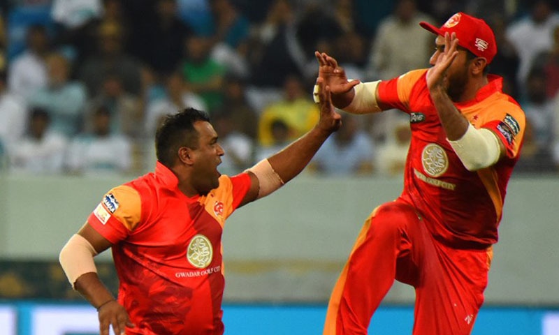 Samit Patel celebrates — PSL