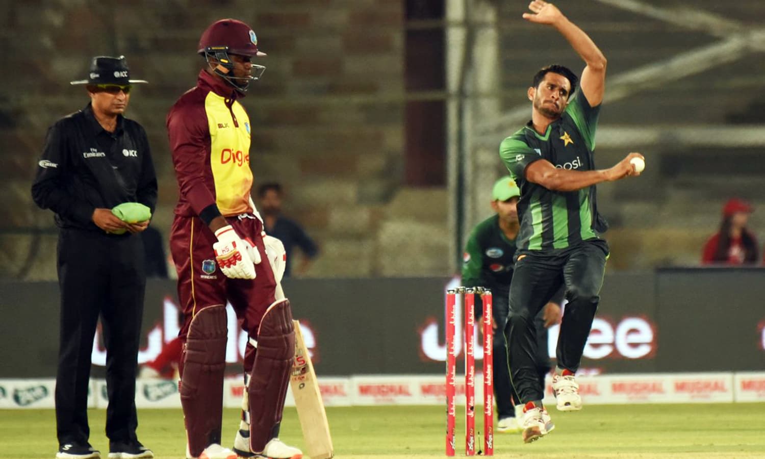 West Indies were completely outclassed by Pakistani bowling. —PCB