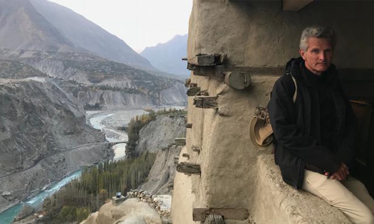 Paul Salopek in Hunza Valley in Pakistan | Photo by Paul Salopek