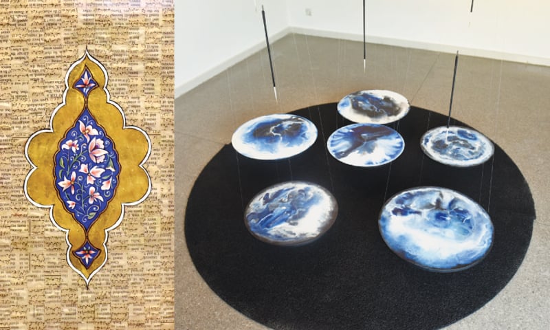 Three of the exhibits on display at the exhibition.—White Star Three of the exhibits on display at the exhibition.—White Star