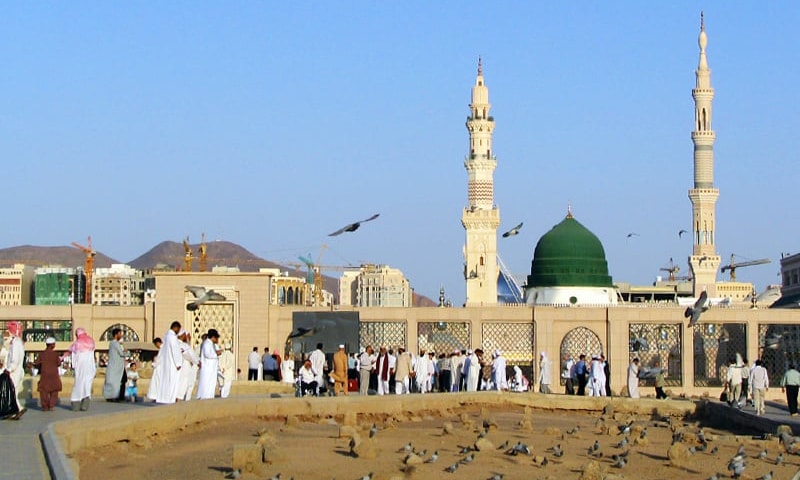 مسجد نبوی—تصویر عبیداللہ کیہر