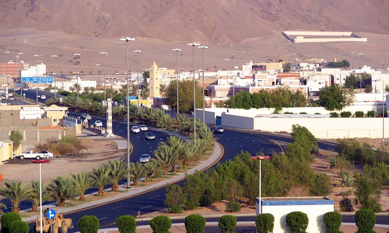 شہرِ مدینہ—تصویر عبیداللہ کیہر