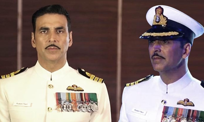 رستم میں اکشے کمار بحریہ افسر بنے تھے &mdash;۔