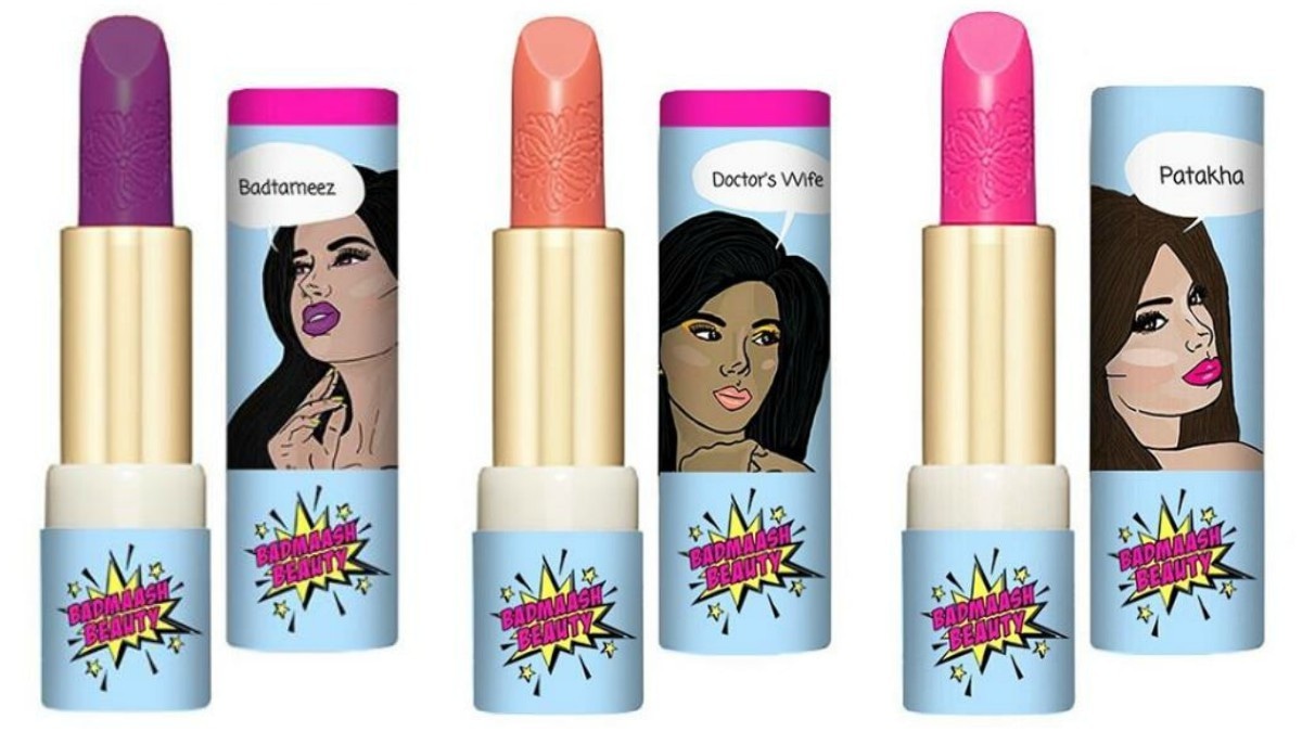 Badmaash Beauty features some really quirky names for their shades