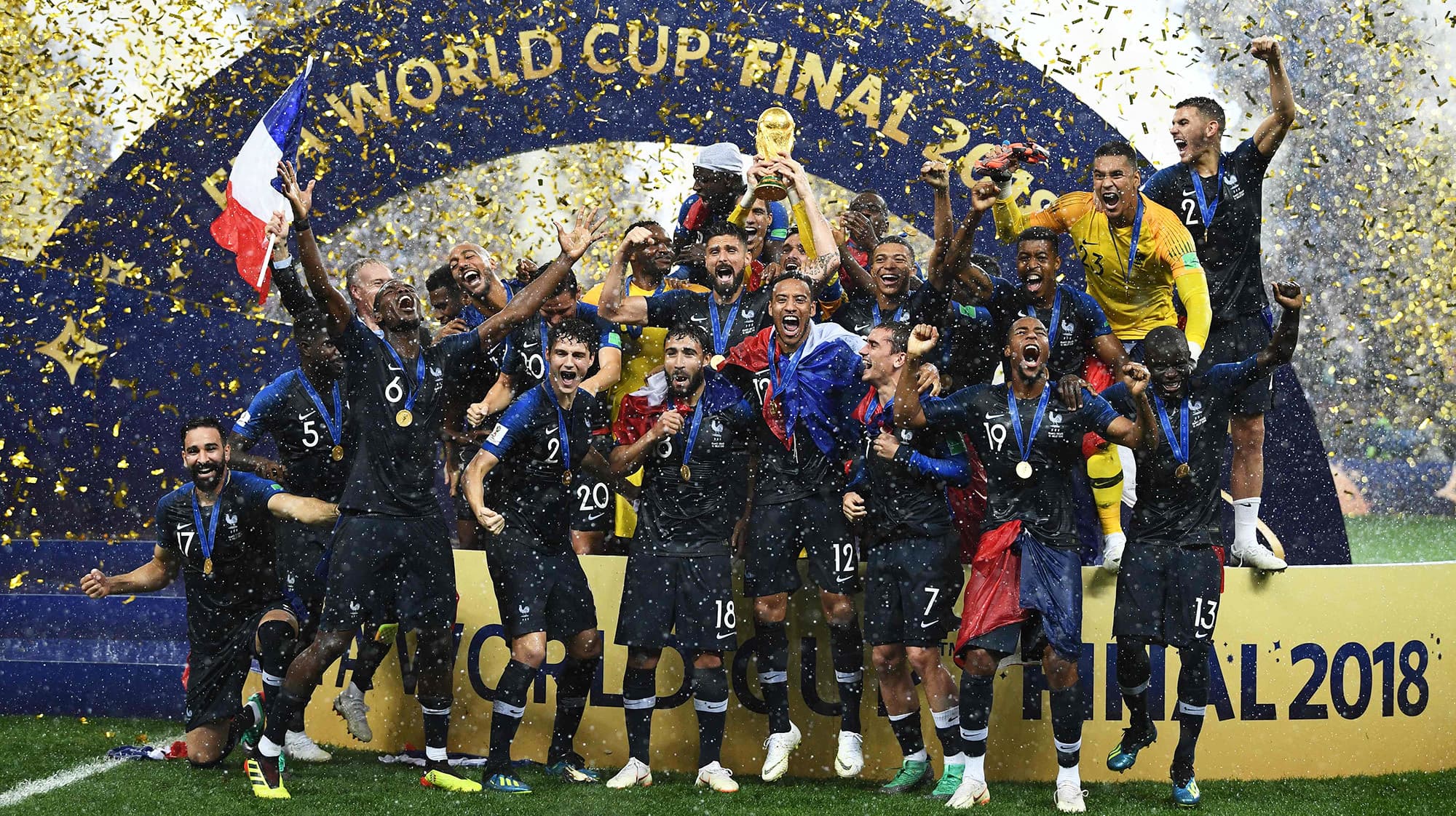 In pictures Celebrations as France win second World Cup after Moscow