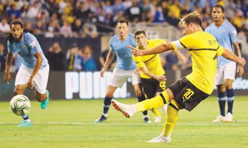 Dortmund ease past City in Champions Cup opener - Newspaper - DAWN.COM