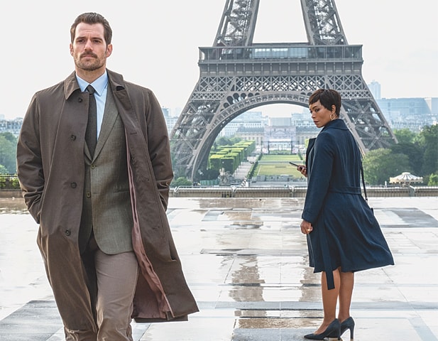 ACTORS Henry Cavill and Angela Bassett in the globetrotting Mission: Impossible - Fallout.—The Washington Post