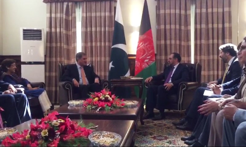 FM Qureshi, Afghan president discuss bilateral ties, regional security in Kabul