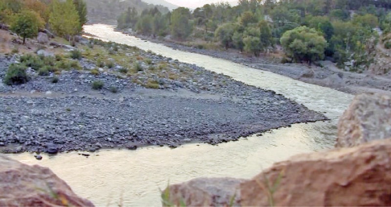 Site of the Sharmai hydropower project in Upper Dir. — Dawn