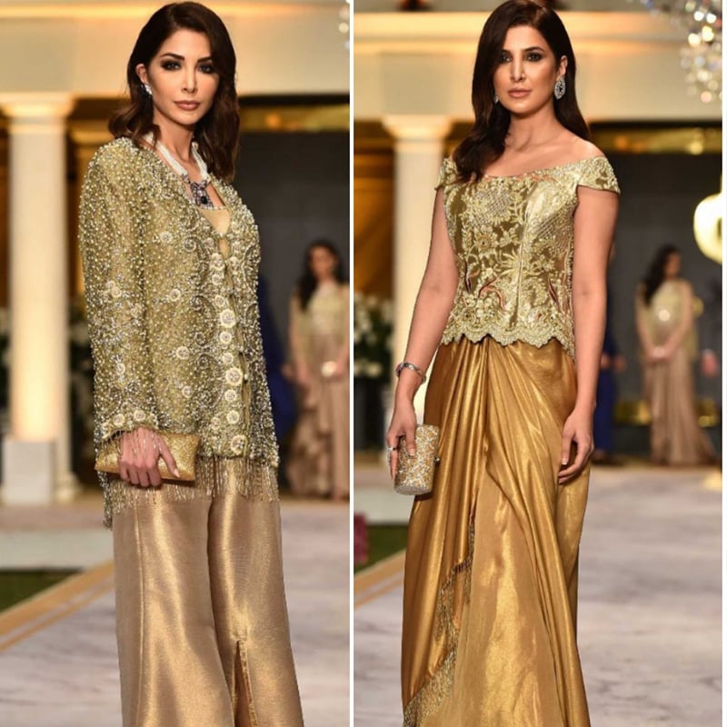 شادی بیاہ کی مناسبت سے لباس متعارف کروائے گئے&mdash;فوٹو : انسٹاگرام