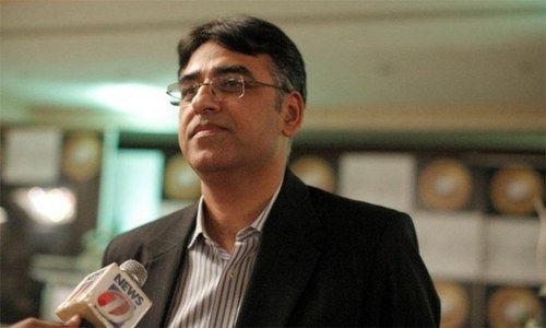 Finance Minister Asad Umar. ─ File photo