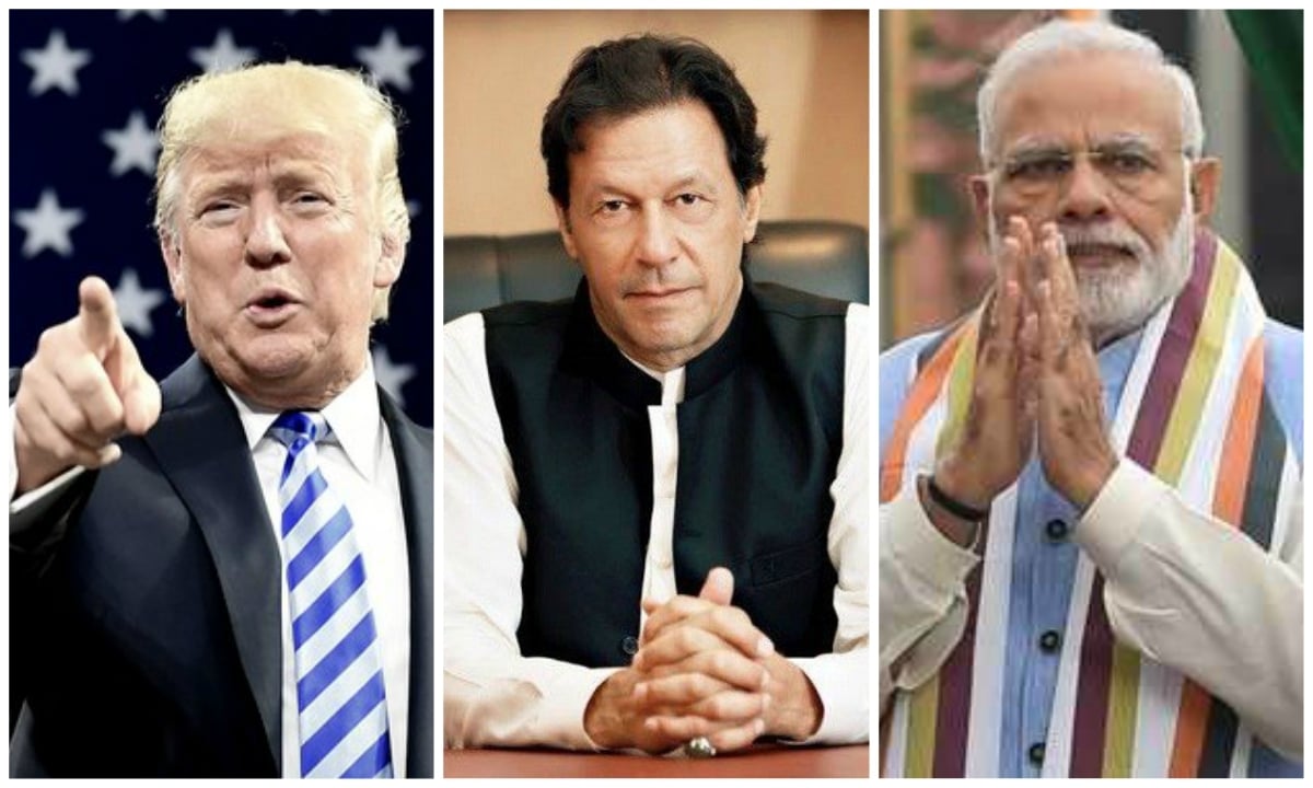 Image result for trump modi imran khan