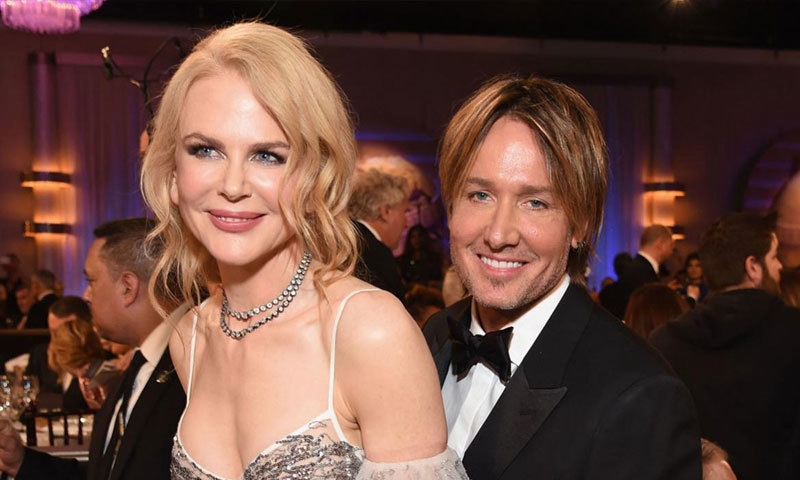 نکولو کڈمین نے دوسری شادی 2006 میں کیتھ اربن سے کی—فوٹو: سموتھ