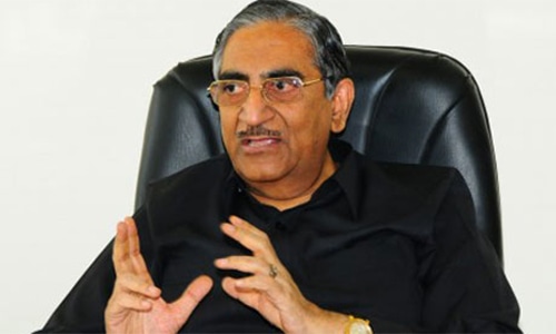 Dr Samar Mubarakmand says Thar coal project had not affected the environment. &mdash; Photo/File