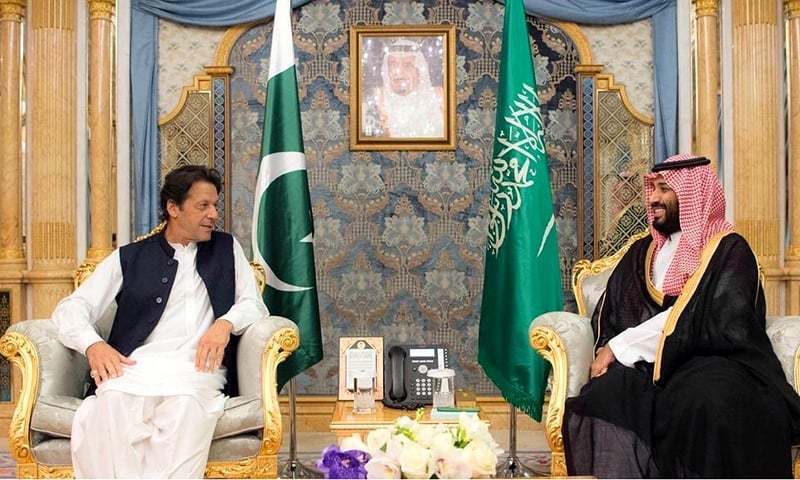 PM Imran Khan and Saudi Crown Prince Mohammed bin Salman. — Photo/File