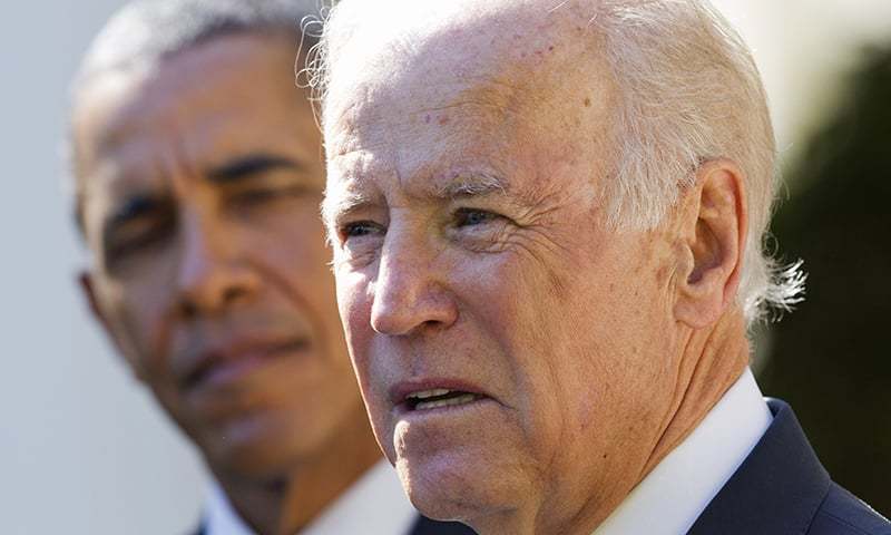Former US Vice President Joseph Biden. &mdash; File Photo