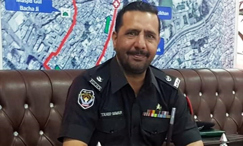 A file photo of SP Tahir Khan. — Photo by author