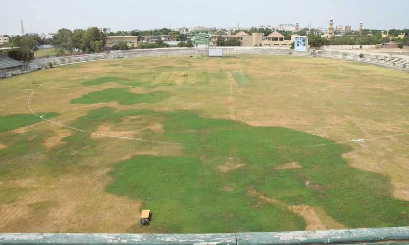 The ruined outfield