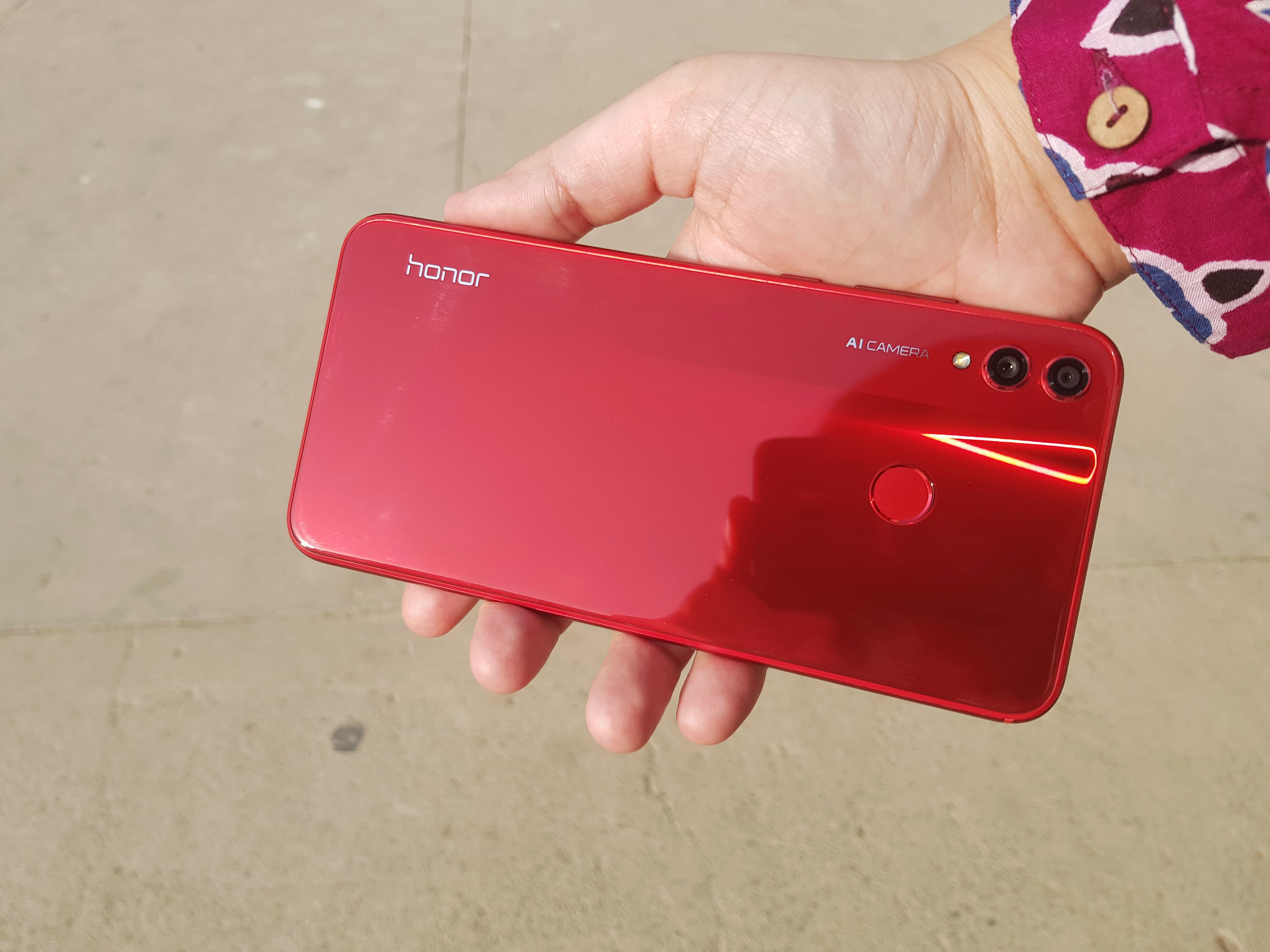 honor x8 red