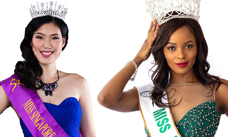 مس انٹرنیشنل افریقہ اور ایشیا—فوٹو: مس انٹرنیشنل