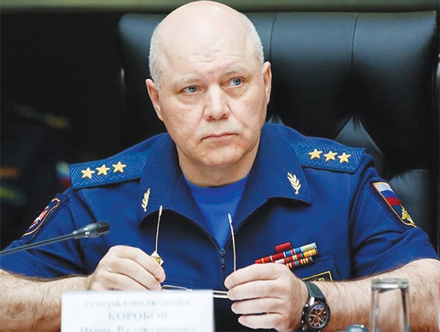 Russian military intelligence chief Korobov dies Russian military intelligence chief Korobov dies