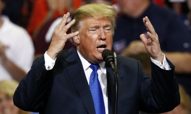 US President Donald Trump accuses his former lawyer of doing "terrible things". &mdash; File photo