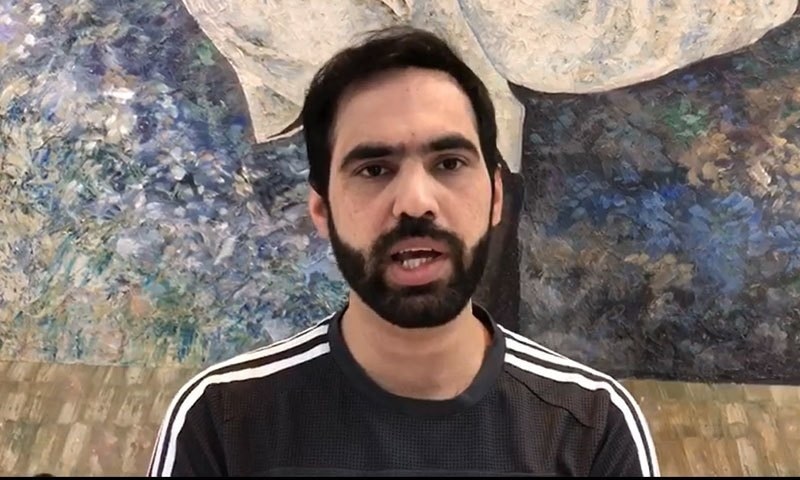 Farhan Mehboob claims he had refused the offer saying he "wouldn't sell his country even if [he's] offered a billion rupees". —Screengrab from video provided by author