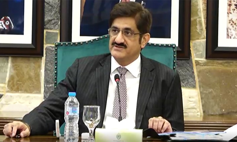 CM Shah chairs apex committee meeting. — DawnNewsTV