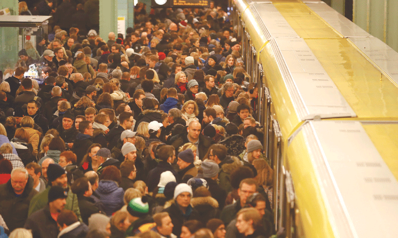 Strike Halts Trains Across Germany Newspaper DAWN COM Strike Halts Trains Across Germany Newspaper DAWN COM
