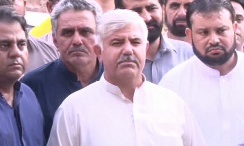 KP Chief Minister Mahmood Khan says that this was his "first and last appearance before NAB" in this case. — File