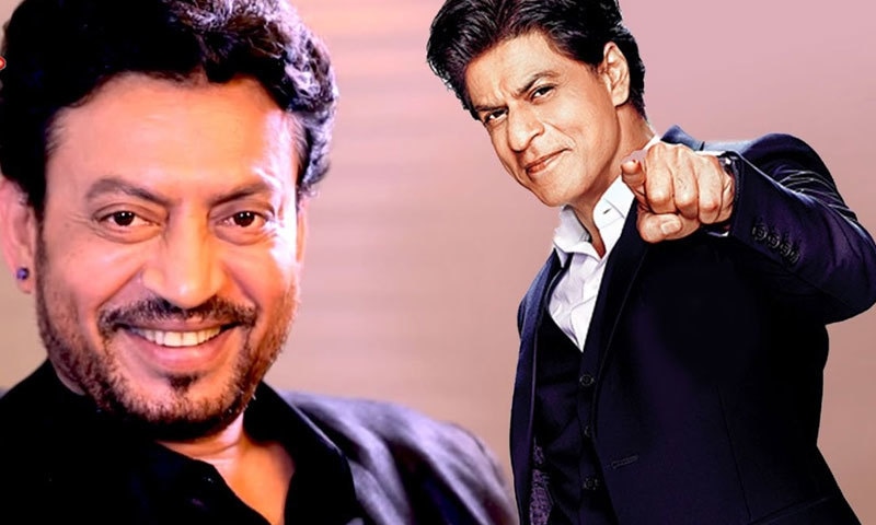 شاہ رخ اور عرفان خان 2009 میں بلو فلم میں ایک ساتھ کام کرچکے ہیں—اسکرین شاٹ/یوٹیوب