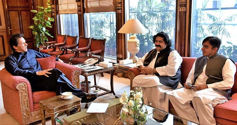 MNAs from North Waziristan Mohsin Dawar and Ali Wazir had come to know about the ban on their travel when they were offloaded from a Dubai-bound flight last month. — PID/File