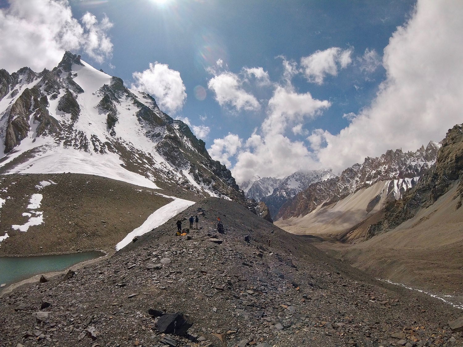 Day 3: Standing on top of Boisam Pass (5,000m).