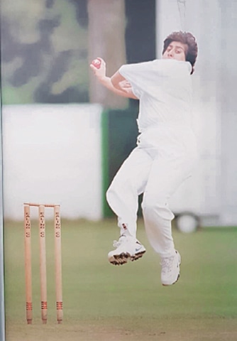 The medium pacer in action