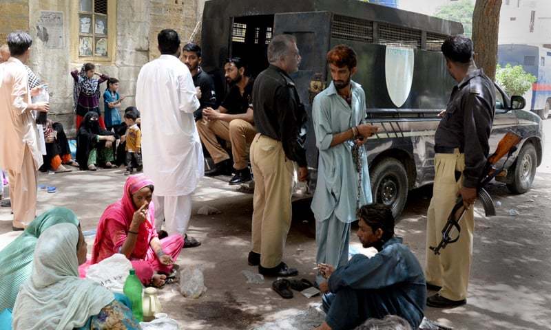 An ageing litigant claimed to have spent Rs10m over the two or three years of litigation for the property worth Rs3m. &mdash;Dawn Archives