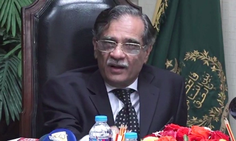 Chief Justice Mian Saqib Nisar says judiciary cannot pass laws, only interpret them. — File photo