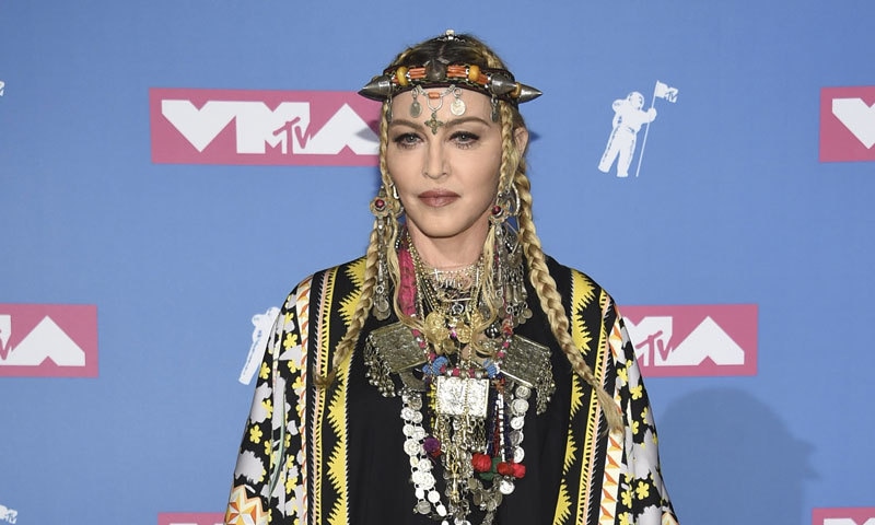 میڈونا کو اب تک مقبول ترین خاتون گلوکارہ کا بھی اعزاز حاصل ہے&mdash;فائل فوٹو: ہوم ڈاٹ بی ٹی