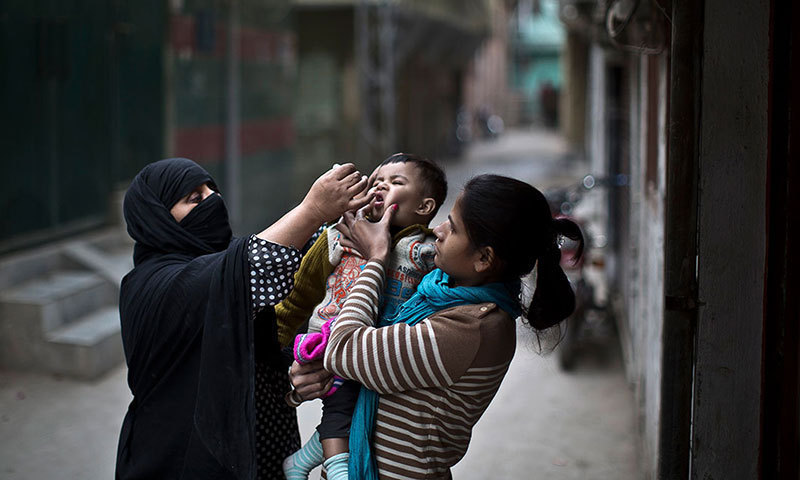 More than 13,000 polio teams will be dispatched to immunise a target 2.3 million children under the age of five. ─ File photo