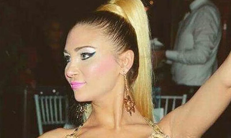 بیلی ڈانسر کو گزشتہ ماہ قتل کیا گیا&mdash;فوٹو: حریت نیوز