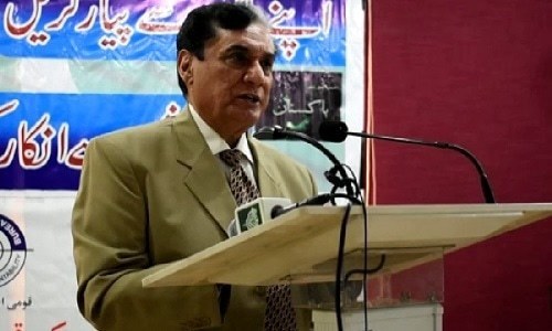 Bureau’s commitment is only with Pakistan, says NAB Chairman retd Justice Javed Iqbal. — File photo